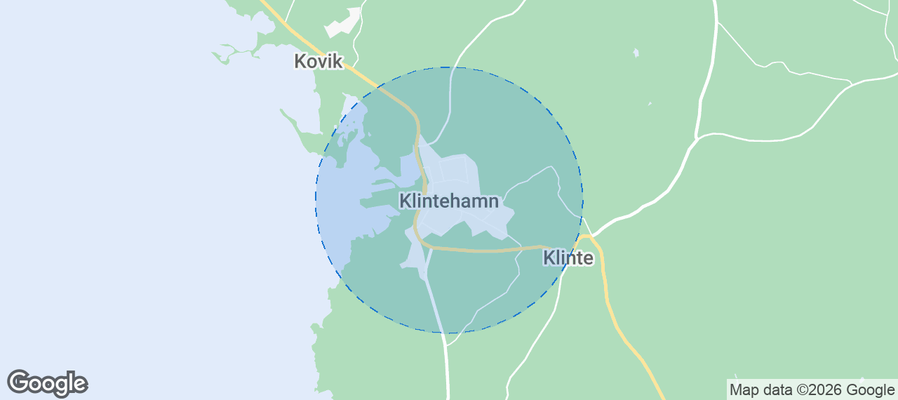 Klintehamn Airbnb map